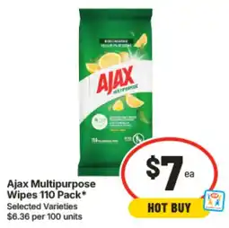 IGA Ajax Multipurpose Wipes offer