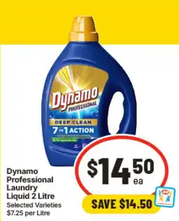 IGA Dynamo Professional Laundry Liquid offer