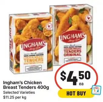 Ritchies Ingham's Chicken Breast Tenders offer