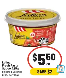 Ritchies Latina Fresh Pasta Sauce offer