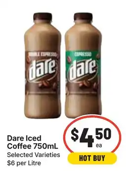 Ritchies Dare Iced Coffee offer