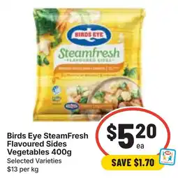 Ritchies Birds Eye SteamFresh Flavoured Sides Vegetables offer