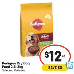 Ritchies Pedigree Dry Dog Food offer