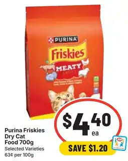 Ritchies Purina Friskies Dry Cat Food offer
