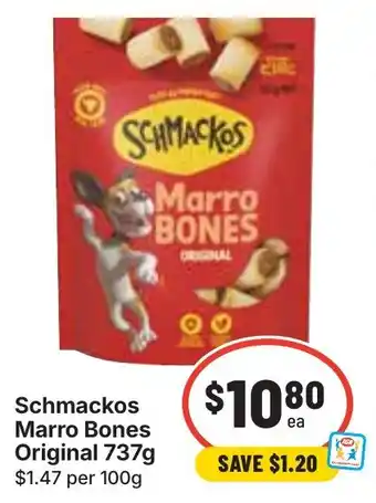 Ritchies Schmackos Marro Bones Original offer