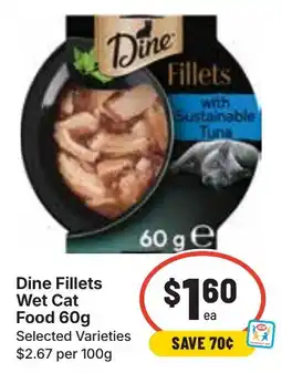 Ritchies Dine Fillets Wet Cat Food offer