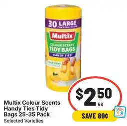 Ritchies Multix Colour Scents Handy Ties Tidy Bags offer