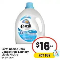 Ritchies Earth Choice Ultra Concentrate Laundry Liquid offer