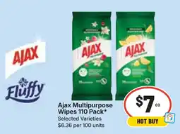 Ritchies Ajax Multipurpose Wipes offer