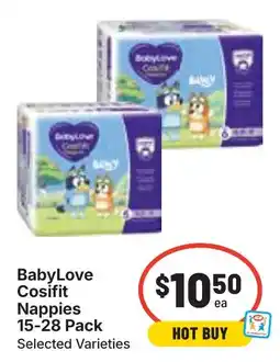 Ritchies BabyLove Cosifit Nappies offer