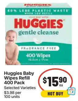 Ritchies Huggies Baby Wipes Refill offer