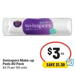 Ritchies Swisspers Make-up Pads offer