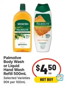 Ritchies Palmolive Body Wash or Liquid Hand Wash Refill offer