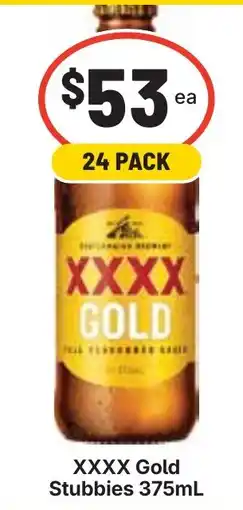 Ritchies XXXX Gold Stubbies offer