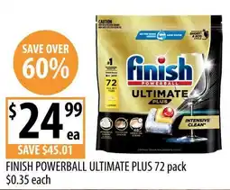 Supabarn Finish Powerball Ultimate Plus offer