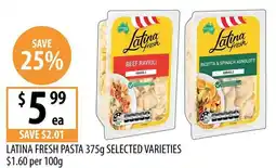 Supabarn Latina Fresh Pasta Selected Varieties offer