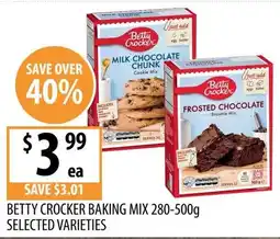 Supabarn Betty Crocker Baking Mix offer