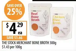 Supabarn The Stock Merchant Bone Broth offer