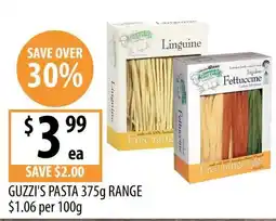 Supabarn Guzzi's Pasta offer