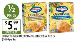 Supabarn Birds Eye Oven Bake Fish offer