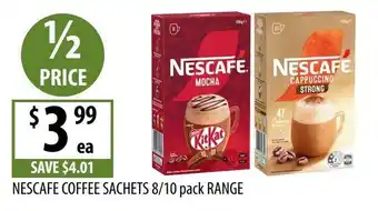 Nescafe Coffee Sachets