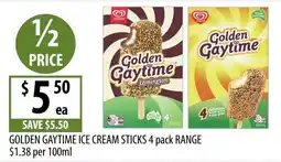 Supabarn Golden Gaytime Ice Cream Sticks offer