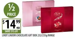 Supabarn Lindt Lindor Chocolate Gift Box offer
