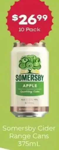 Thirsty Camel Somersby Cider Range Cans offer