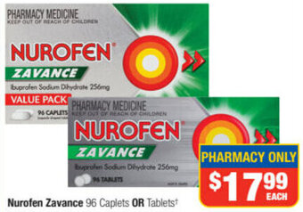 Direct Chemist Outlet Nurofen Zavance offer