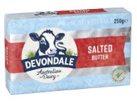 Coles Devondale Butter Pat 250g offer