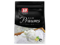 Coles I&J Raw Prawns Tail On or Off 500g offer
