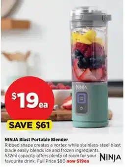 Spotlight Ninja Blast Portable Blender offer