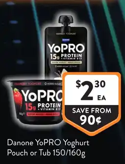 Foodworks Danone YoPRO Yoghurt offer