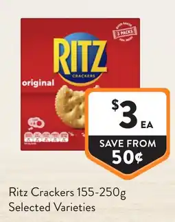 Foodworks Ritz Crackers offer