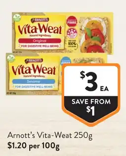Foodworks Arnott's Vita-Weat offer