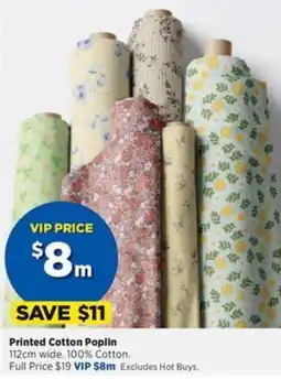 Spotlight Printed Cotton Poplin offer