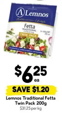 Drakes Lemnos Traditional Fetta offer