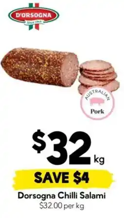 Drakes Dorsogna Chilli Salami offer