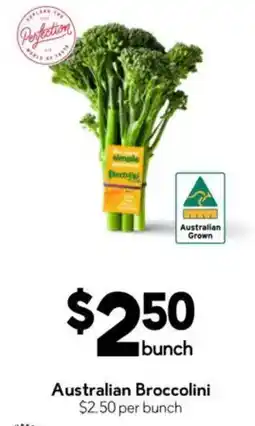 Drakes Australian Broccolini offer