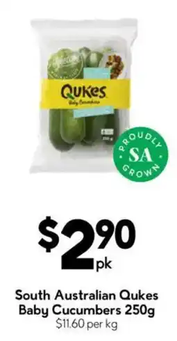 Drakes South Australian Qukes Baby Cucumbers offer
