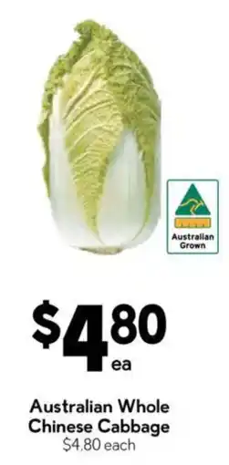 Drakes Australian Whole Chinese Cabbage offer