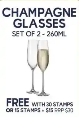Drakes Champagne Glasses offer
