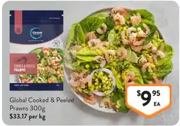 Foodworks Global Cooked & Peeled Prawns offer