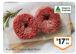 Foodworks Australian Premium Beef Mince offer