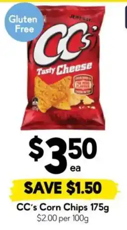 Drakes CC's Corn Chips offer