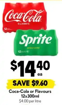 Drakes Coca-Cola or Flavours offer