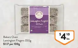 Foodworks Bakers Oven Lamington Fingers offer