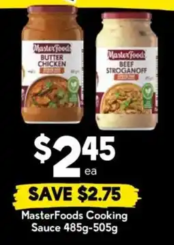 Drakes MasterFoods Cooking Sauce offer