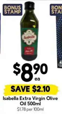 Drakes Isabella Extra Virgin Olive Oil offer