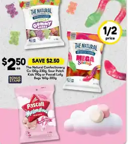 Drakes The Natural Confectionery Co, Sour Patch Kids or Pascall Lolly Bags offer